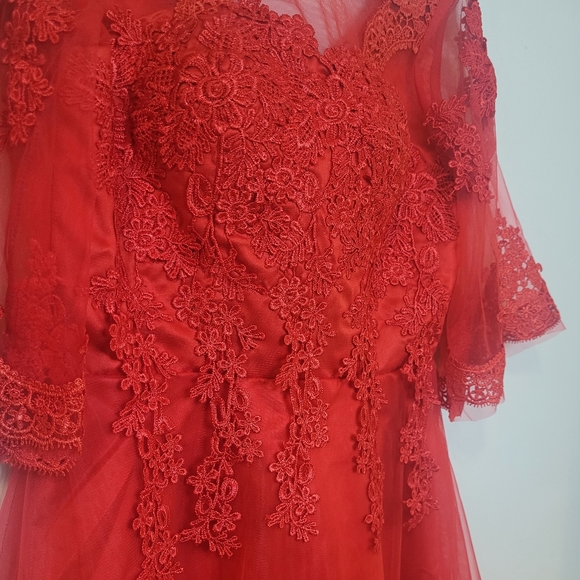Lace Ball gown - Picture 2 of 3